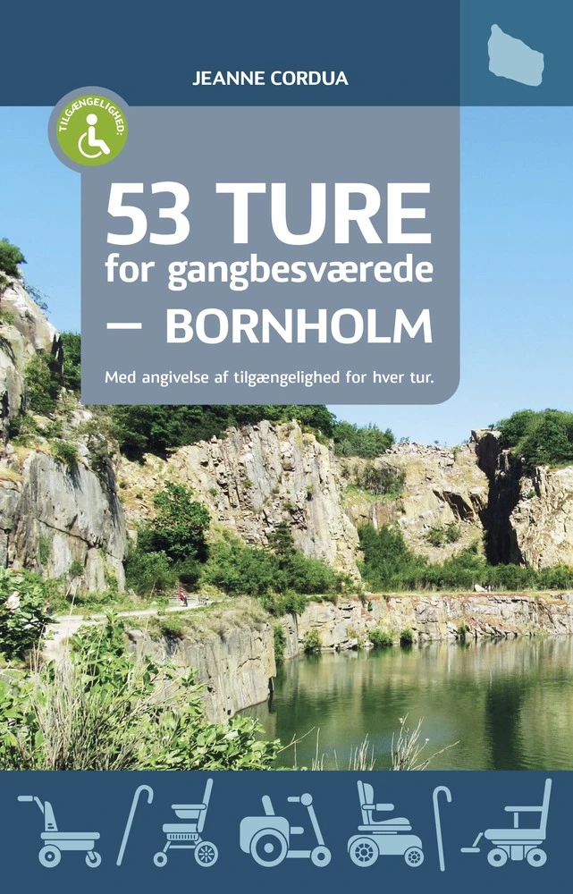 53 Ture For Gangbesværede     Bornholm 9788787698399